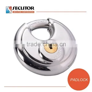 Taiwan 304 Stainless Steel 9 Pins in 3 Rows Mechanism Waterproof Discus Padlock thumbnail-1