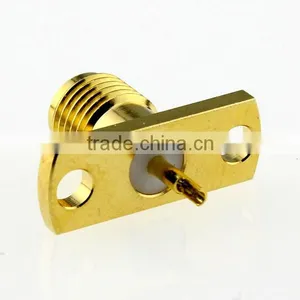 SMA Jack Female Straight Panel Receptacle Coaxial Connector thumbnail-2