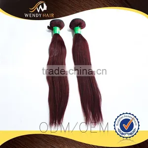 Factory Custom Straight Hair 8 Inch Virgin Remy Brazilian Hair Weft Hair Bundles thumbnail-1