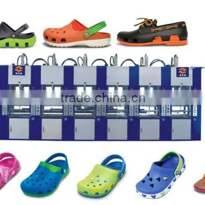 Double Color EVA Shoe Sole Plastic Injection Moulding Machine Price Quality Choice thumbnail-1