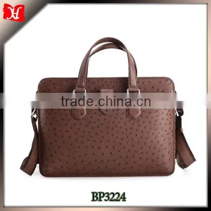High Quality Genuine Ostrich Leather Handbag in China thumbnail-1