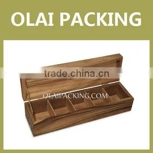 Elegent Antique Chain Black Tea Wooden Box thumbnail-1