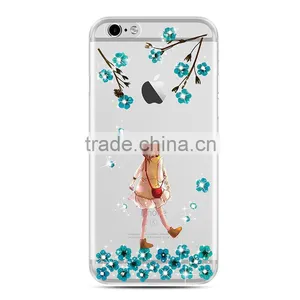 Joyroom Glitter Rhinestone Shiny Case for IPhone 6s Fairy IV Series Soft TPU Shockproof Back Case for IPhone 6 4.7 MT-5799 thumbnail-4