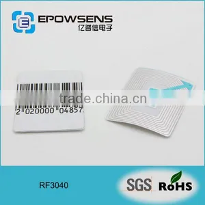 RF Soft Label/ RF Paper Label/RF Deactivable Label 30*30mm thumbnail-1