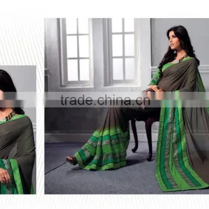 Low Range Indian Designer Saree thumbnail-1