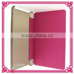 Transparent PC Cover Holder Leather Case for XiaoMi Pad thumbnail-4