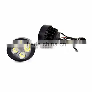 BJ-SPL-007 Universal 5W Black Motorcycle LED Spot Light for Street Bike thumbnail-4