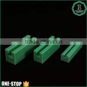 OEM Wear-resisting Moulding Injection Tivar1000 RCH1000 PEUHMW Plastic Linear Guide Rail thumbnail-1