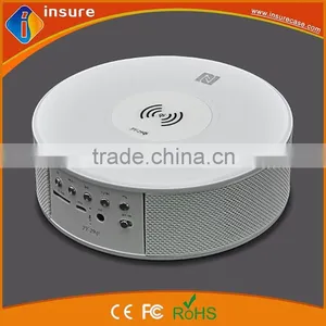 Mini Size Round Chargeable Speaker With 2000mA Battery thumbnail-3
