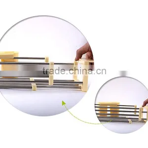 S/S+ABS+PP 16.5*40.2*9.5 Kitchen Sink Dish Rack/dish Drying Rack/drying Rack thumbnail-2