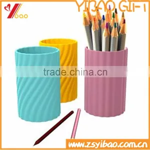 Eco-friendly Cute Kids Silicone Pen/Pencil Container/Holder thumbnail-3