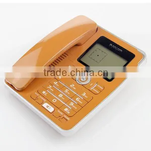 Wholesale Wired Dual Caller id Land Line Phone thumbnail-1