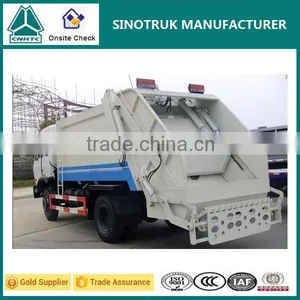 Dongfeng Chassis 8 Cubic Meters Garbage Refuse Compactor Truck thumbnail-3