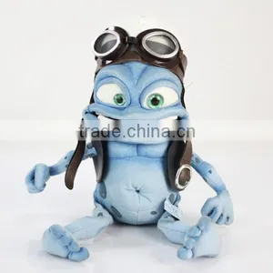 Singing Plush Toy Frog Stuffed Animal Green Big Big Frog Plush Toy thumbnail-1