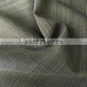 Italia Fashion Sharkskin and Check Designs Wool Fabric thumbnail-4