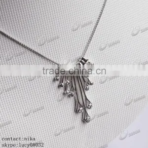 2016 Fashion Jewellry 925 Sterling Silver Pendant Necklace Wholesale in China thumbnail-5