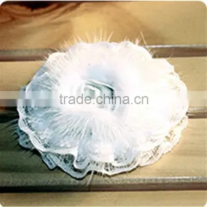 2016 Wholesale Handmade 7 cm Mink Fur Flower for Acessories thumbnail-2