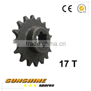 17 Tooth Transmission Sprocket Gear Gas Scooter Skateboard Pocket Bike Quad Dirt thumbnail-1