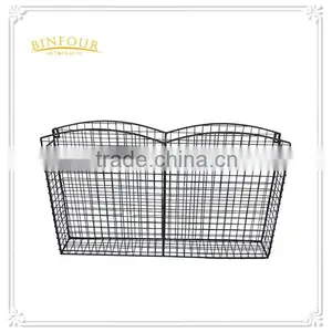Home Use Large Magazine Bookcase Storge Basket thumbnail-1