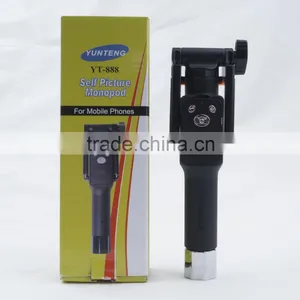 New Wholesale Monopod Selfie Stick With Bluetooth Shutter Button YT888 thumbnail-3