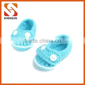 Custom Comfy Infants to Toddlers Hand Knitted Baby Booties thumbnail-1