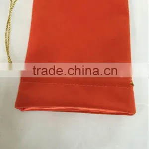 Customized Satin Lined Velvet Jade Bracelet Pouches thumbnail-5