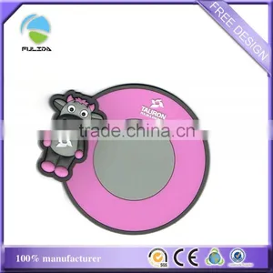 Small Quantity ox Animal Logo Pattern Soft Rubber Table Mat thumbnail-1