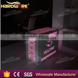 Event Small LED Reception Counter Table Design for Hotel or Wedding thumbnail-5