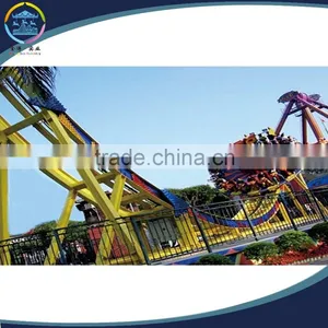 Flying UFO Rides Amusement Park Game Outdoor Riding Machine Equipment thumbnail-1