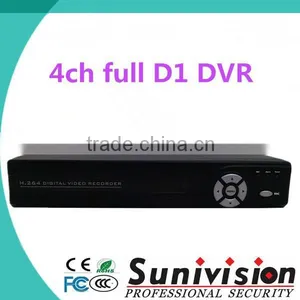 4CH CCTV H 264 DVR Network Support 3G WIFI and 4ch Full D1 thumbnail-1