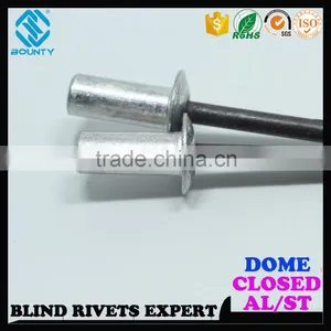 MANUFACTURER ISO 15973 AL/ST CLOSED TYPE RIVETS thumbnail-1