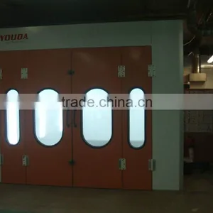 4 Fold Main Door Full Down Draft Spray Booth, Oven Auto Paint Booth Spraybooths thumbnail-1