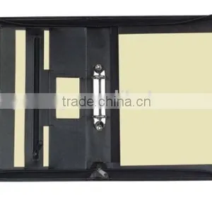 Leather Bound 2 Ring Folder Padfolio With Notepad thumbnail-1
