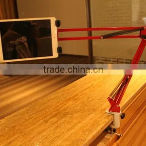 Rotatable Metal Security for Ipad Stand on Bed thumbnail-5