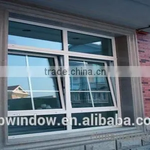 PVC/UPVC Material Frame Tilt and Turn Glass Windows ,PVC/UPVC Grilles Design Opening Windows thumbnail-1