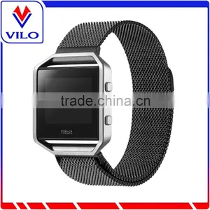 For Fitbit Watch Band, PhoneWatch Milanese Loop Stainless Steel Magnetic Clasp Bracelet Wrist Band Link Replacement Watch Strap thumbnail-3
