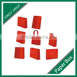 2016 Good Price Art Paper Gift Bag for Shopping in China Mainland thumbnail-6