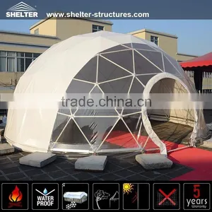 30m Large Clear Geodesic Dome Tent for Event thumbnail-1