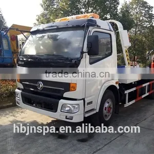 China Factory Sale Dongfeng 160HP Wrecker Truck thumbnail-1