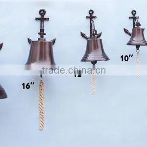 Nautical Anchor Brass Ship's Bell / Designer Ship Bells NBB 008 thumbnail-5