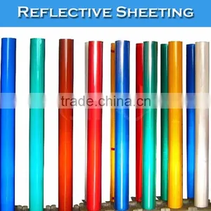 White Reflective Aluminum Sheets Vinyl Film Outdoor Use Reflective Film thumbnail-2