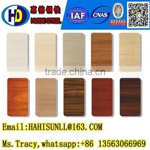 Wood2801 Grain Design Ppgi/color Coated Steel Coil for Wall Panel and Decorating the House Made in China thumbnail-3