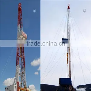 API Standard Mast JJ225/43-k for Oil Drilling Rig thumbnail-1