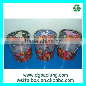 Hot Sale Clear PET Tin Cans for Gift Packaging&packaging Bucket&packaging Pail Quality Choice thumbnail-6