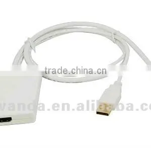 Neweast Fashion Mini DisplayPort + USB to HDMI Cable thumbnail-1