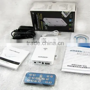 Newest Full hd 3d Led Mobile Phone Projector Android/projector Led Android Full hd Wifi thumbnail-5