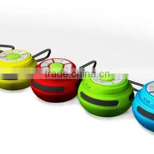 S02 Mini Bluetooth Sports Portable Speaker Louder Speaker Support TF Card Handsfree Portable FM Multi Colors thumbnail-5