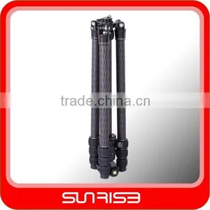 2014 Sunreise New Arrival Professional Carbon Fiber Camera Tripod With Ball Head thumbnail-2