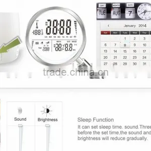 Led 6w Wake up Light Led Round Shape Led Night Lamp Light Music Led Night Lights thumbnail-2