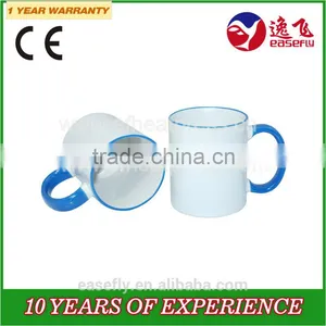 11oz Edge Color Cup, Sublimation Coffee Mug, Sublimation Milk Mug & Cup thumbnail-6